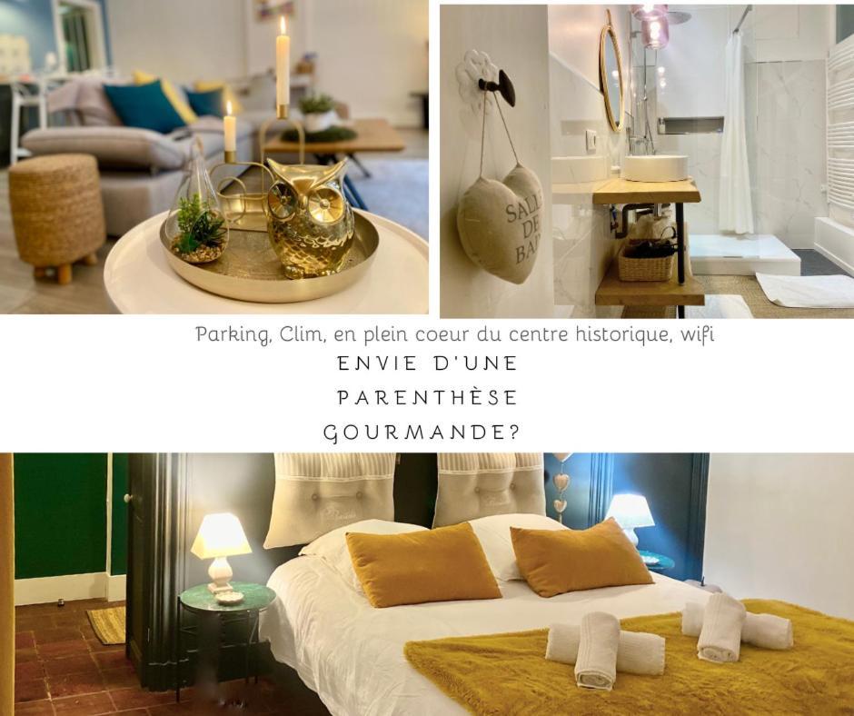 蒙托邦La Parenthese Gourmande Avec Clim Et Parking公寓 外观 照片